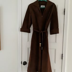 Vintage Vera Maxwell Suede Dress